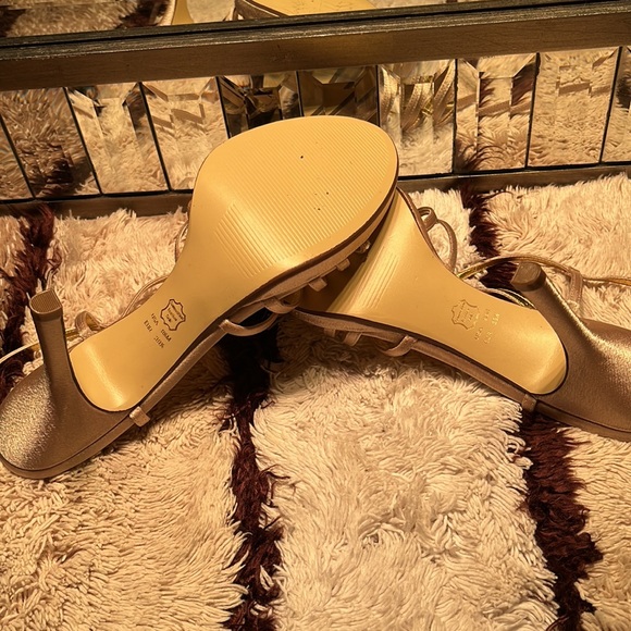 NWOT Nina Satin Sandals - Picture 6 of 7